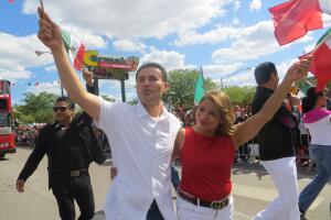 Colorido desfile de La VIllita