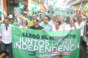 Cierre de campaña de los candidatos a la Gobernación de Puerto Rico