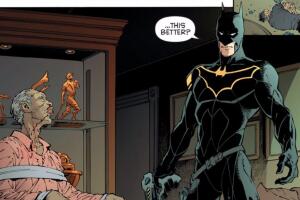 Jim Gordon en traje de Batman