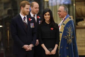 Prince Harry And Meghan Markle Attend Anzac Day Services