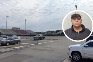 estudiantes atropellados estacionamiento