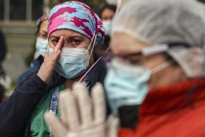 Virus Outbreak Chile