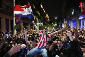 Paraguay WCup Soccer Reaction