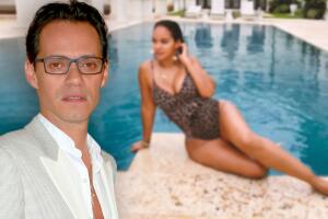 Marc Anthony y Evelyn Lozada