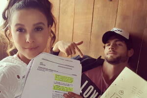 Paulina Goto y Horacio Pancheri