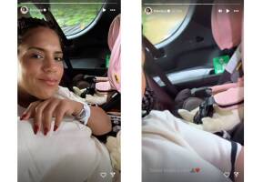 Francisca y Raffaella Eleanor rumbo a casa