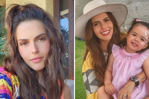 Claudia Álvarez y su hija Kira