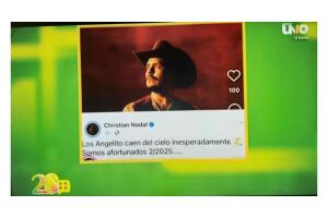 El mensaje que Christian Nodal habría borrado de sus redes de manera inexplicable.