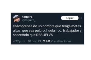 Joven desata polémica con su consejo sobre conseguir "novios que resuelvan"