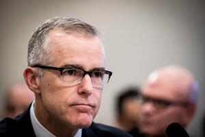 Andrew McCabe permanecerá hasta marzo en el FBI, cuando se beneficia de su plan de jubilación.