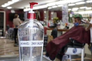 Virus Outbreak-California Salons