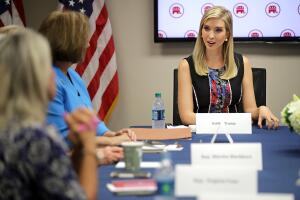 Ivanka Trump Visits RNC Headquarters In Washington DC