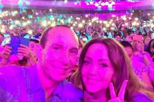 Andrea Legarreta y Erik Rubín