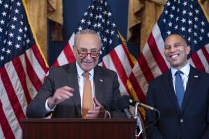 Chuck Schumer
Hakeem Jeffries