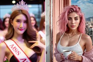 Organizan concurso de belleza con modelos creadas con Inteligencia Artíficial