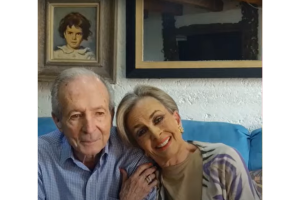 Talina Fernández y su novio