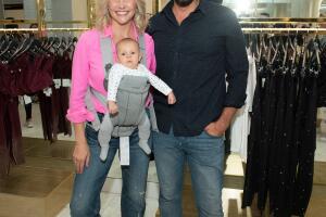 Nick Cordero, Amanda Kloots y Elvis Cordero