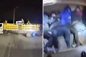 inmigrantes ilegales caja de madera Condado Webb Texas