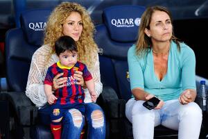 Shakira y su suegra, Montserrat Bernabeu
