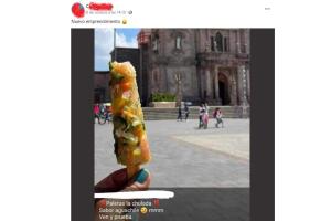 Paleta de hielo de aguachile