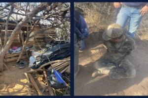 Arrestan sospechoso de agresión sexual después de haber estado más de 100 días en el desierto. 