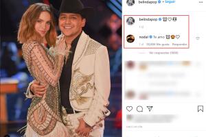 Belinda y Christian Nodal