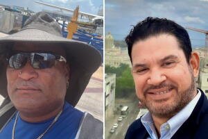 Javierkys Reyes Quevedo y Carlos Acosta Fajardo son dos de los cinco trabajadores que murieron cuando un avión de carga operado para Amazon se salió de la pista del Aeropuerto Internacional de Miami y chocó contra el vehículo en el que viajaban.