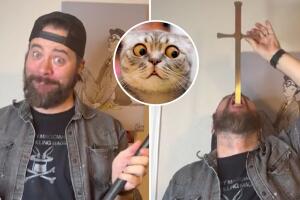 Mago revela secreto de "cómo comerse una espada" y el video no es lo que Internet esperaba