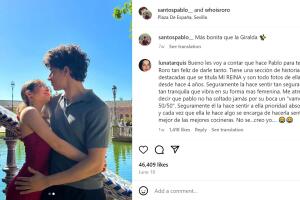 RoRo y su novio Pablo