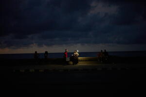 APTOPIX Cuba Blackout