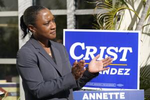 Laphonza Butler, senadora demócrata