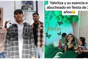 Abuchean canción de Yahritza y su esencia durante fiesta de XV años.