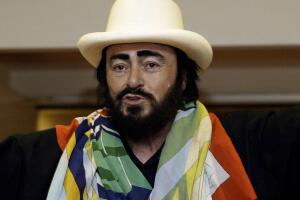 Luciano Pavarotti Press Conference