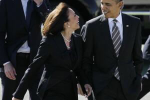 Barack Obama, Kamala Harris