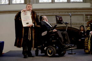 APTOPIX Britain Hawking Award