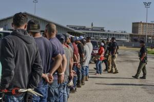 ICE Raid Louisiana Racetrack