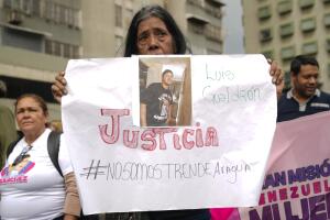 Protesta inmigrantes venezolanos El Salvador