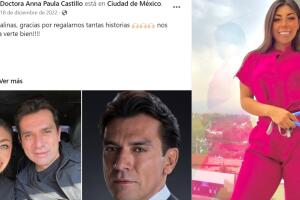 Esta es la única foto que Anna Paula Guerrero Castillo tiene publicada con Jorge Salinas.