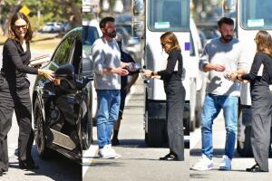 No queda clara la razón del encuentro entre Ben Affleck y su exesposa. 