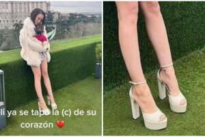 Belinda tapó el tatuaje en honor a Christian Nodal