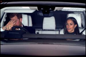 Príncipes William, Carlos, Harry, Meghan, Kate, Camilla, George