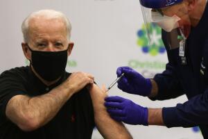 President-Elect Biden And Vice President-Elect Harris Receive Second Round Of COVID-19 Vaccination