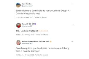 Reacciones a Camille Vázquez, abogada de Johnny Depp en su juicio contra Amber Heard