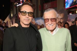 Robert Downey Jr y Stan Lee