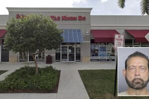 Robert Franco maestro Taekwondo arrestado cámaras baño academia 