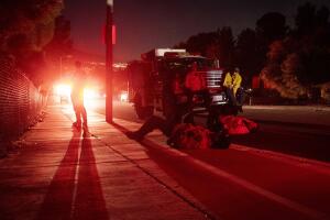 California Wildfires Blackout