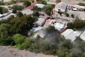 Piedras Negras incendio gas Pedro Yáñez Solís colonia Bravo Coahuila fuga de gas Bomberos