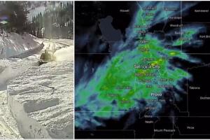 Tormenta de nieve afecta el norte de Utah desde el domingo 2 hasta el martes 4 de abril.