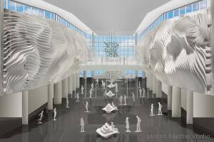 Proyecto The Canyon en el aeropuerto de Salt Lake City