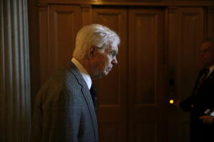 Thad Cochran, en una imagen tomada en diciembre de 2017 en el Capitolio. 